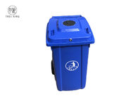 100 compartimiento del Wheelie del Lt Plastic Rubbish Bins Waste 120 litros con el tapón de la cerradura y del caucho